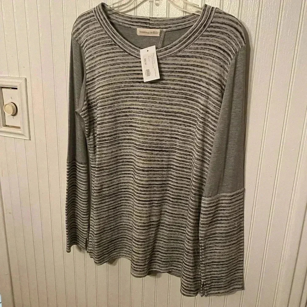 Nwt T.A.T.M. Super soft long sleeve tee Made in USA